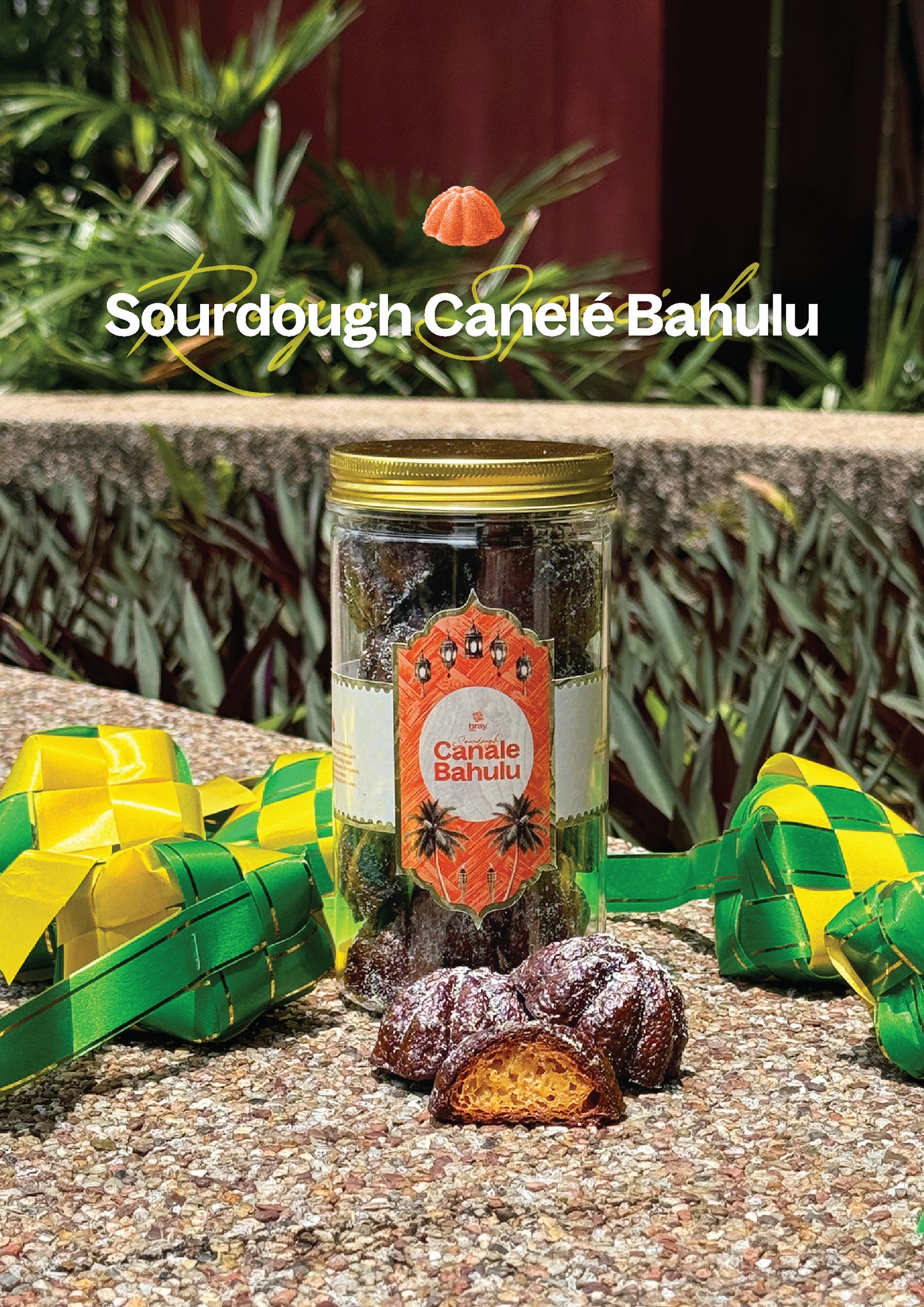 Sourdough Canelé Bahulu