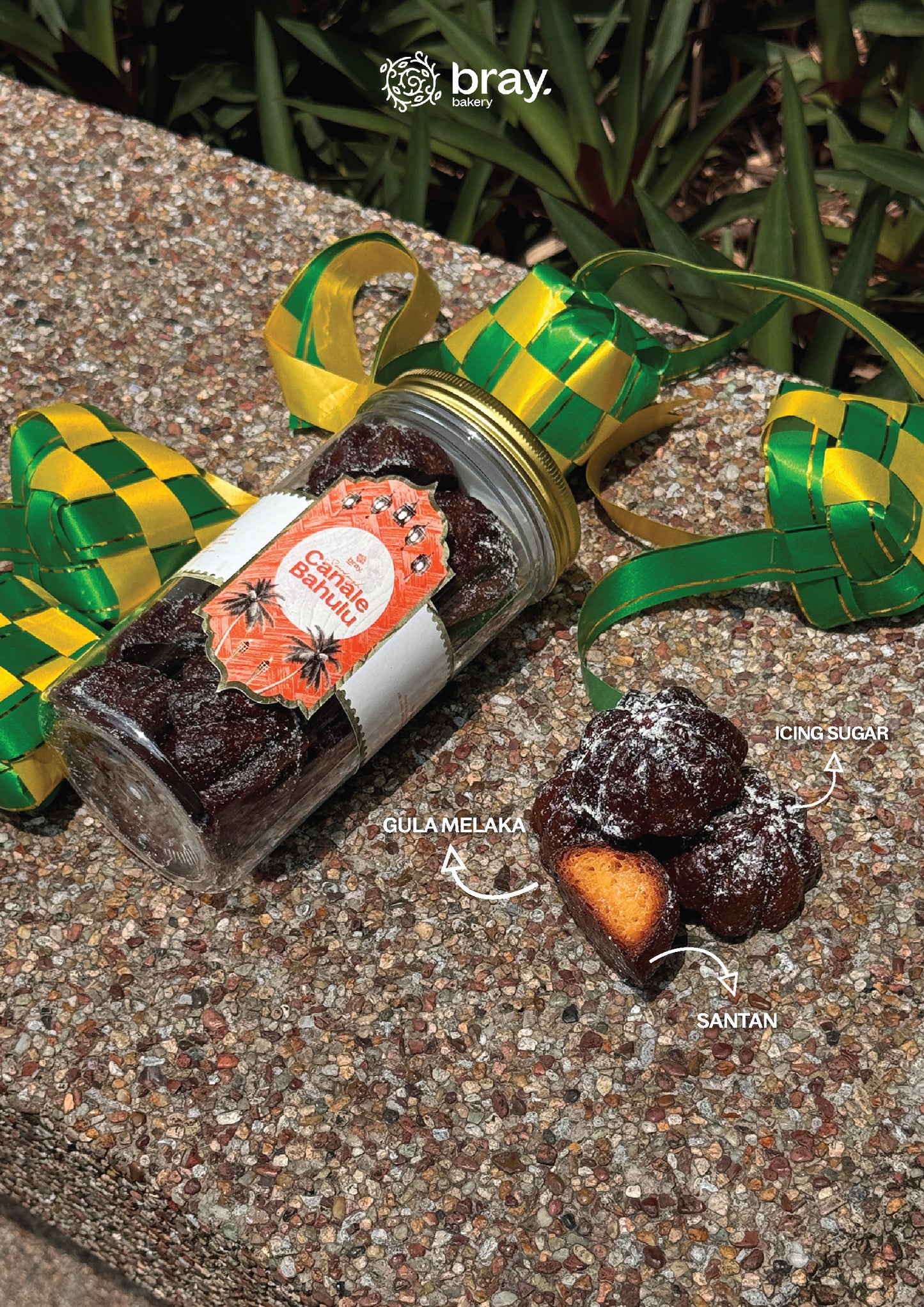 Sourdough Canelé Bahulu